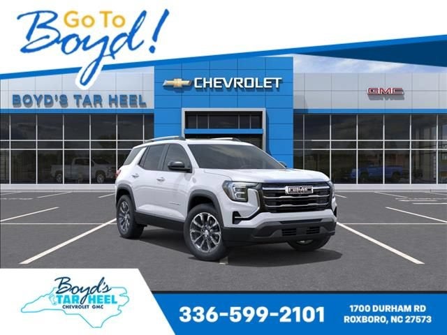 2027 GMC Terrain FWD Elevation in Summit White — front three-quarter view